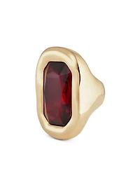 Sculptural Crystal Ring