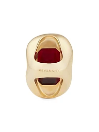 Sculptural Crystal Ring