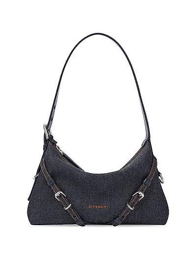 Mini Voyou Bag in Denim