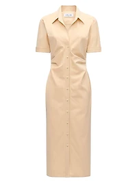 Lou Fitted Shirt Dress