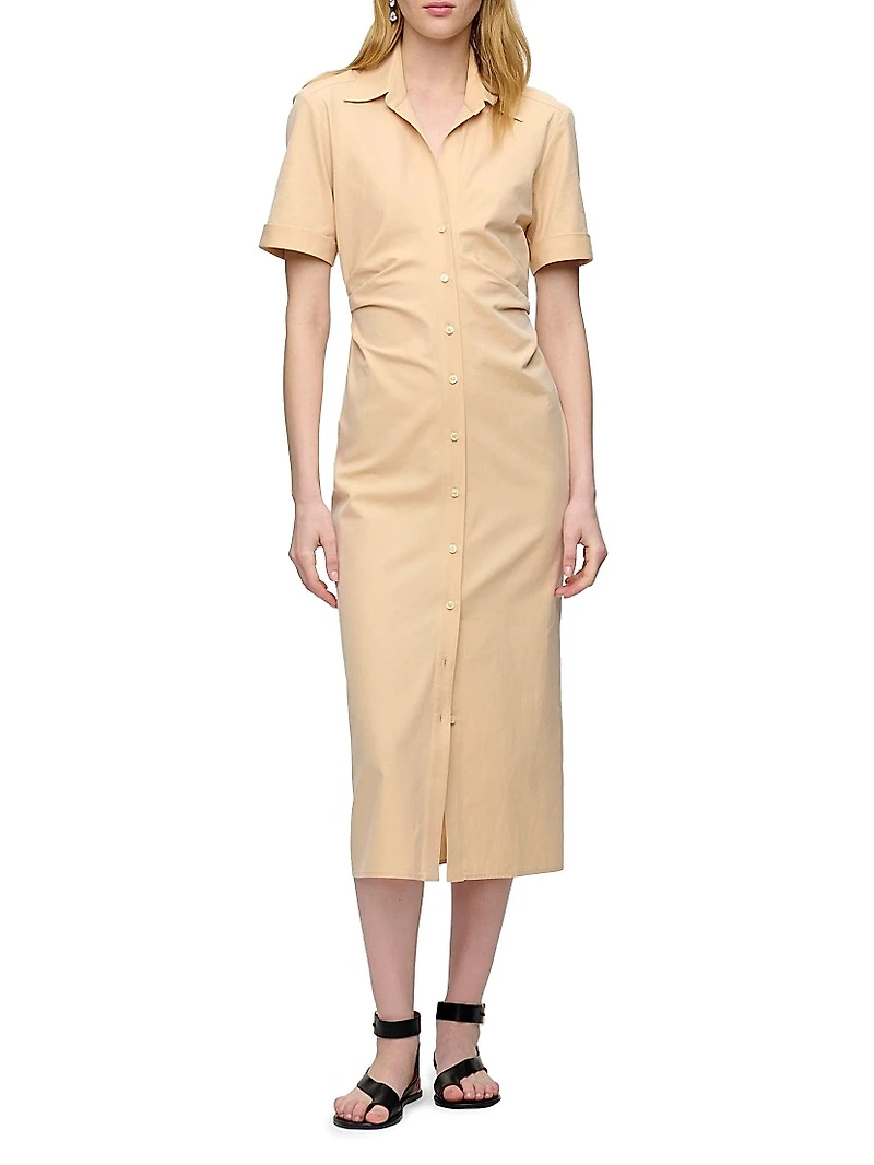 Lou Fitted Shirt Dress