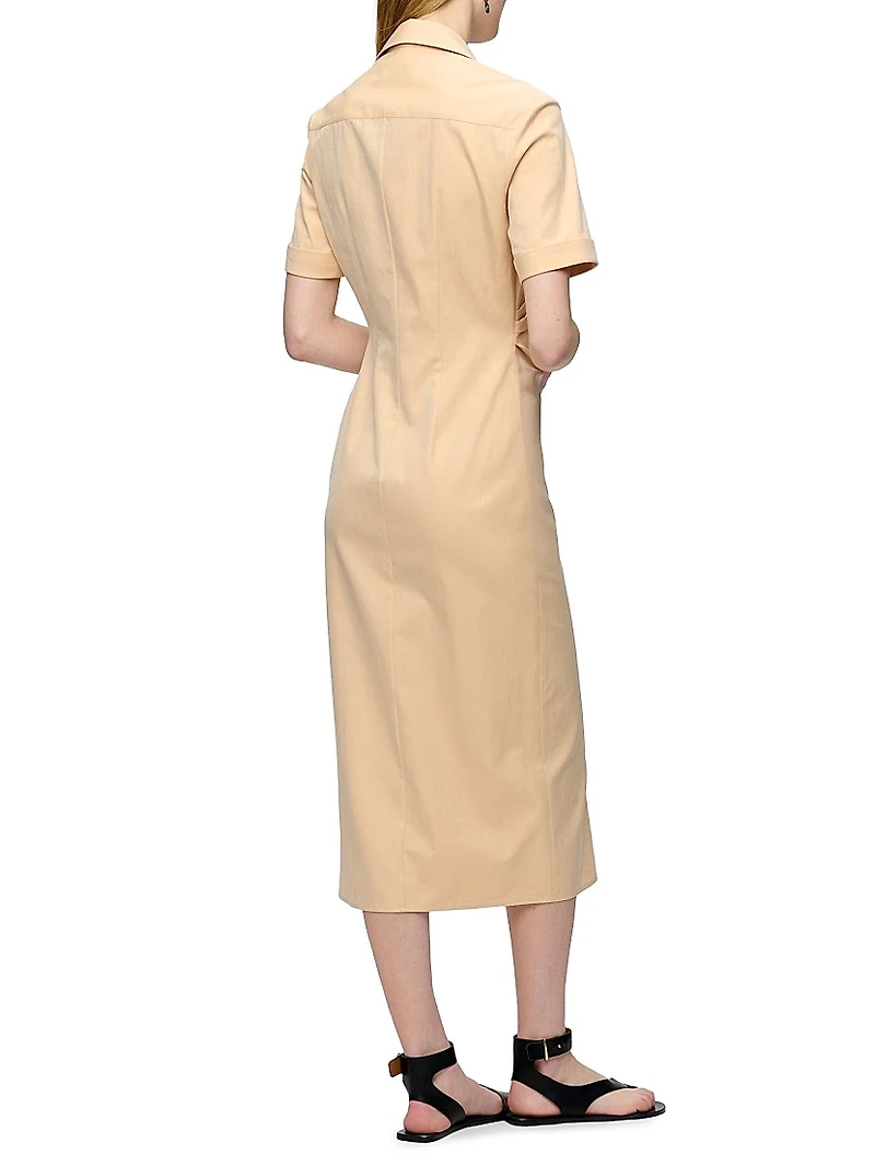 Lou Fitted Shirt Dress