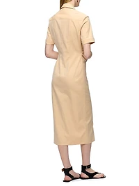 Lou Fitted Shirt Dress