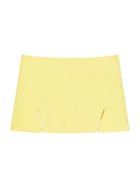 Mini Cut Out Skirt Crepe