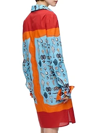 Charisse Printed Shirt Dress