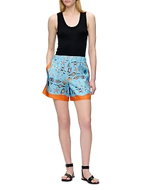 Juvia Print Shorts