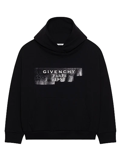Hoodie Fleece with Givenchy Tape