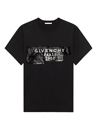 T-Shirt Cotton with Givenchy Tape