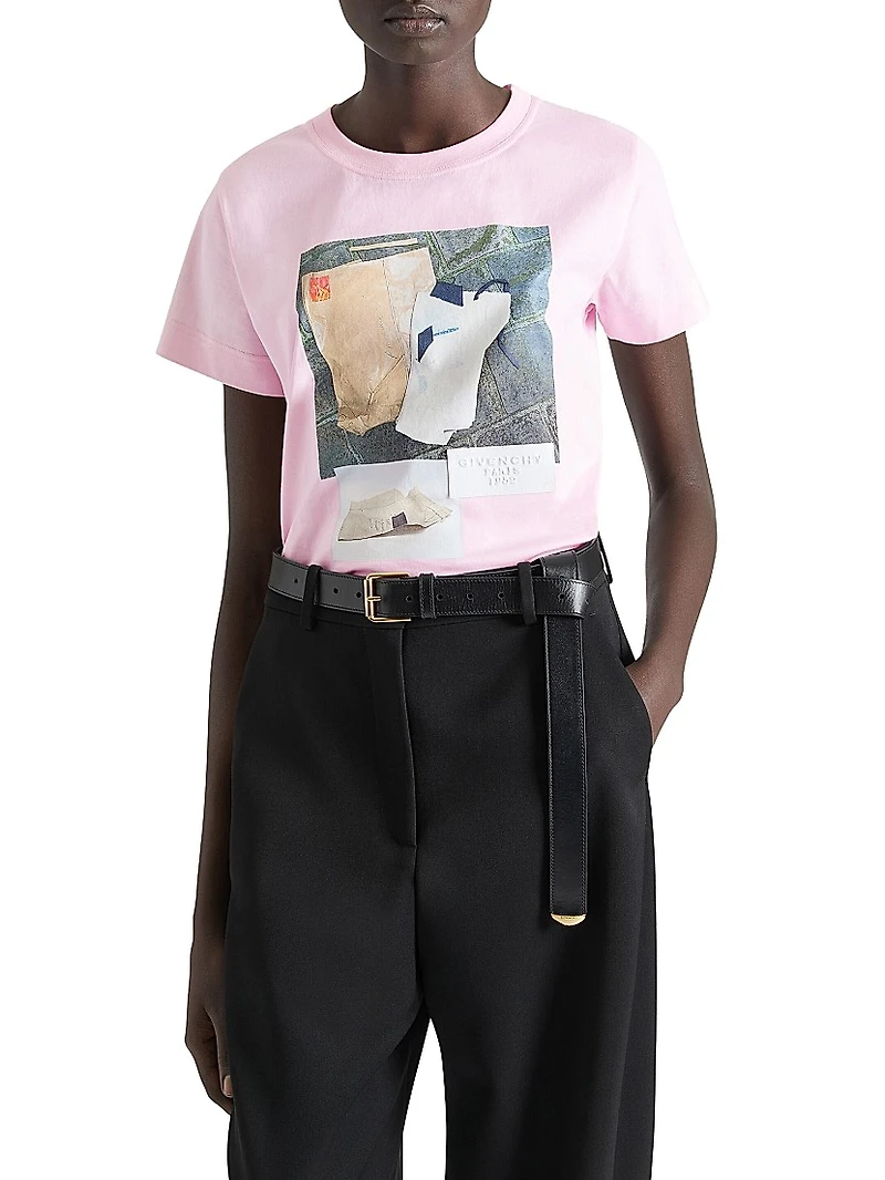 T-Shirt Cotton with Pattern Making Print