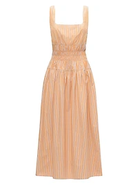 Belinda Gathered Waist Dress