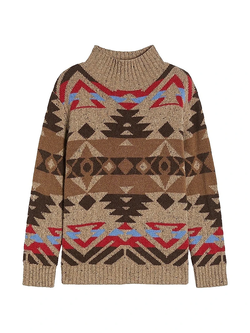 Wool and Alpaca Knit Turtleneck
