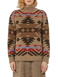 Wool and Alpaca Knit Turtleneck