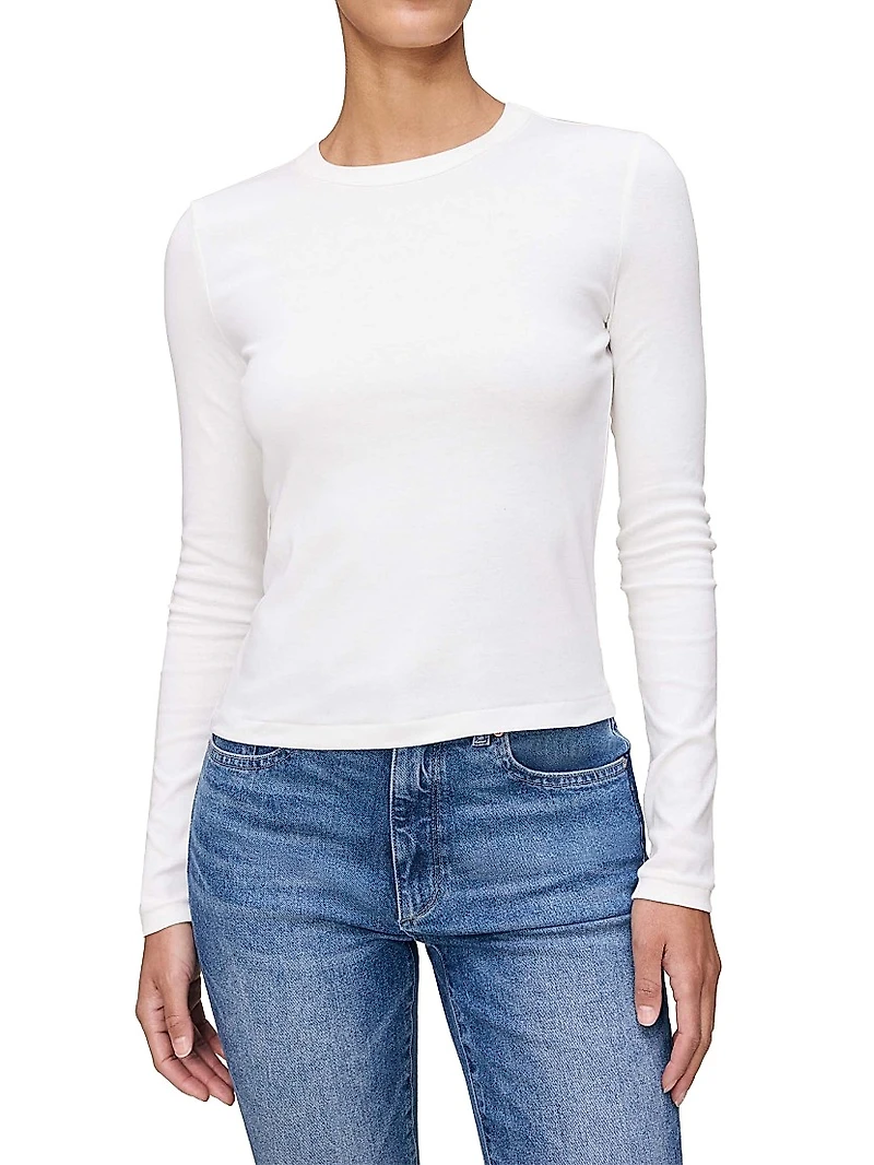 Shrunken Tee Long Sleeve