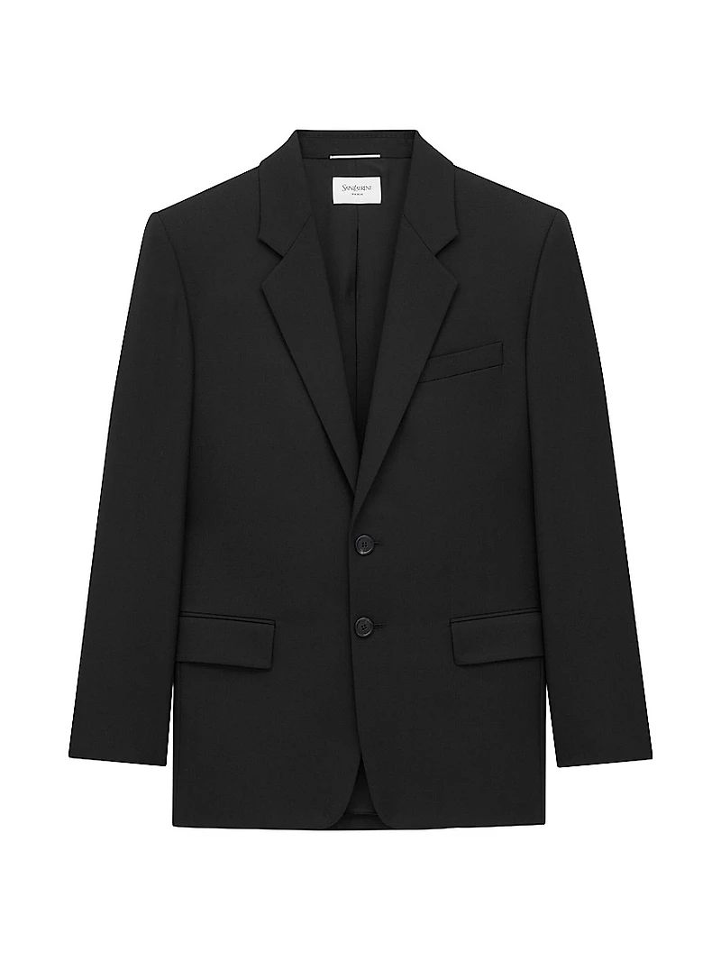 Jacket Gabardine Saint Laurent