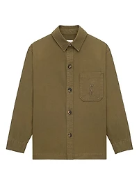 Cassandre Overshirt Cotton Linen Gabardine