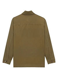 Cassandre Overshirt Cotton Linen Gabardine