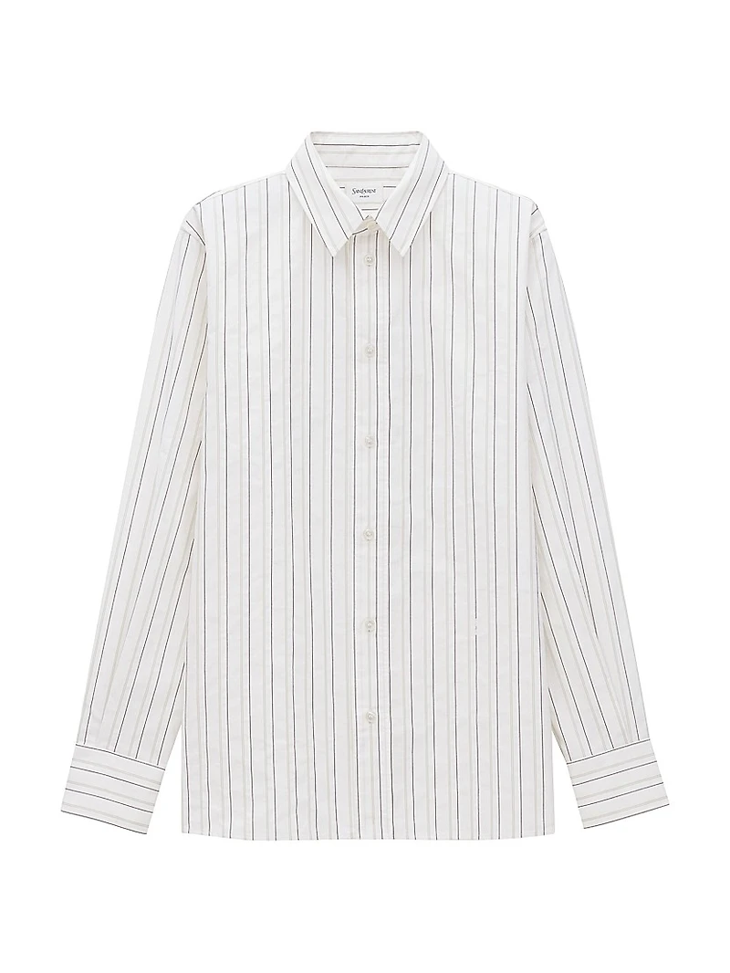 Cassandre Shirt Striped Cotton