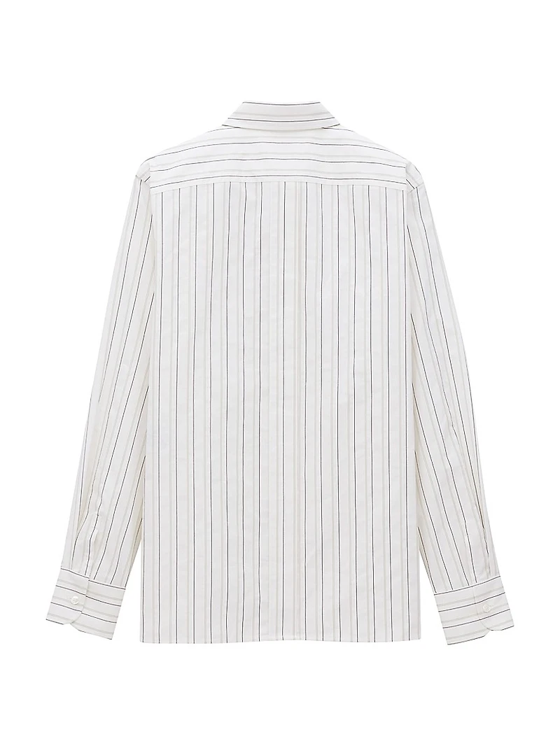Cassandre Shirt Striped Cotton