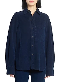 Corduroy Slim-Fit Shirt