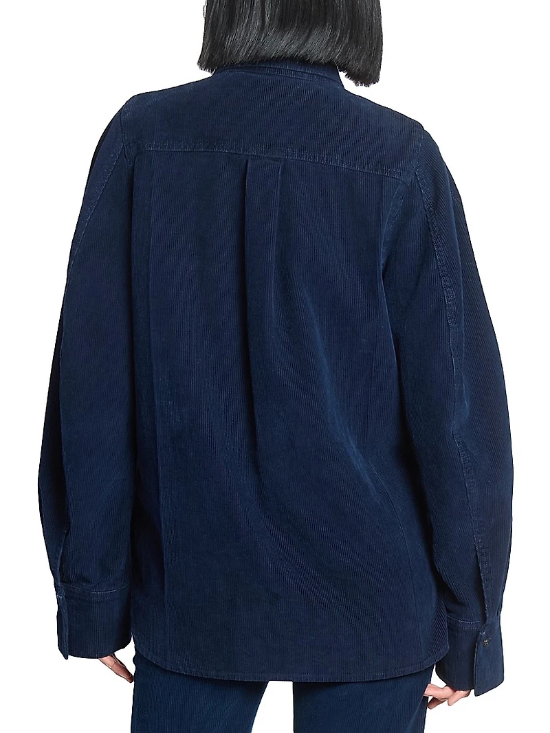 Corduroy Slim-Fit Shirt