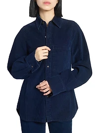 Corduroy Slim-Fit Shirt