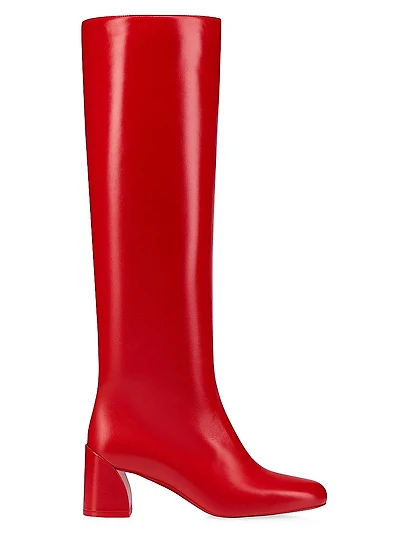 Janitta 55MM Leather Knee High Boots