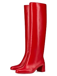 Janitta 55MM Leather Knee High Boots