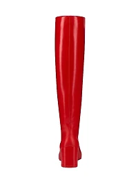 Janitta 55MM Leather Knee High Boots