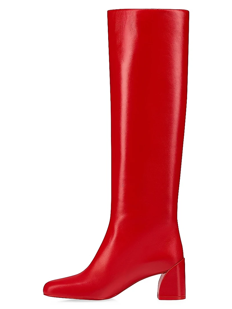 Janitta 55MM Leather Knee High Boots