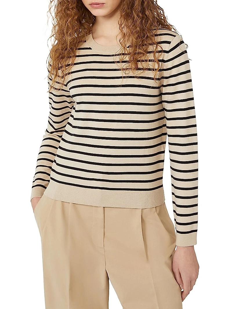 Silk and Wool Yarn Jumper