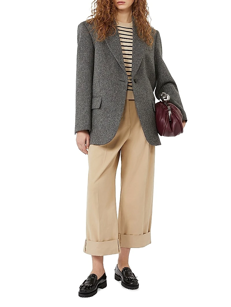 Silk and Wool Yarn Jumper