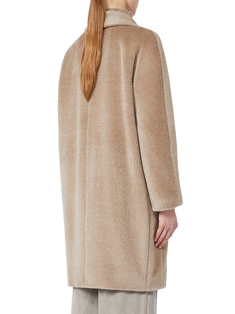 Roseto Alpaca-Blend Double-Breasted Coat