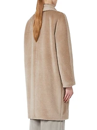 Roseto Alpaca-Blend Double-Breasted Coat