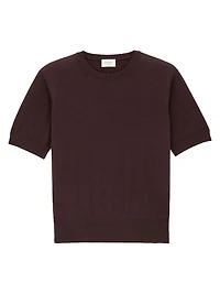 T-Shirt Sweater in Wool