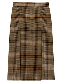 Midi Skirt in Prince of Wales