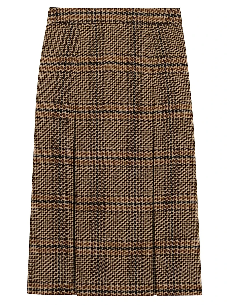 Midi Skirt in Prince of Wales