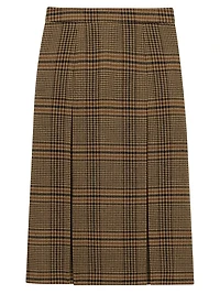 Midi Skirt in Prince of Wales