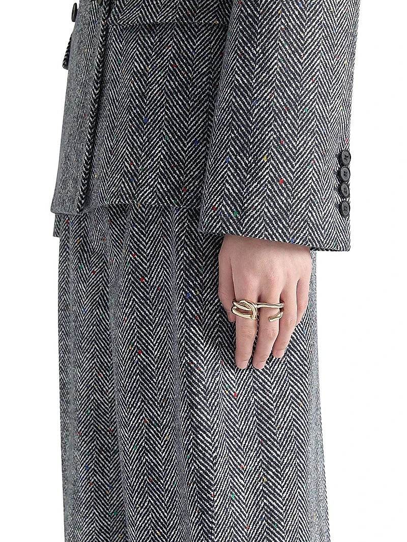 Chain Link Double Fingers Metal