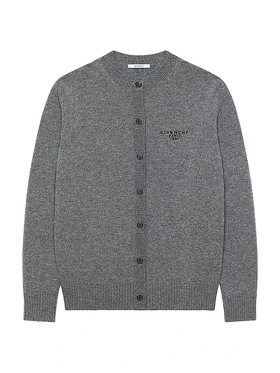 Cardigan Wool and Cashmere with Paris 1952