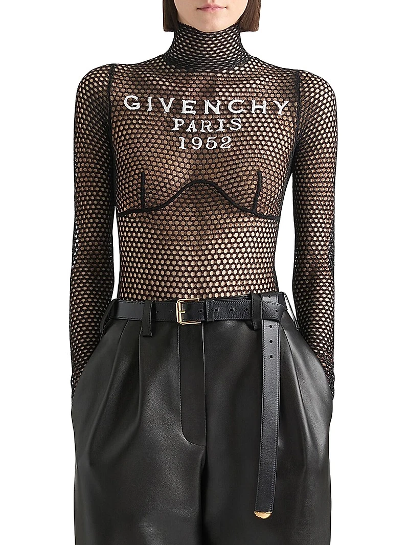 Bodysuit Mesh with Givenchy Paris 1952