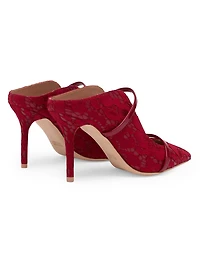 Maureen 85MM Lace Gloss Mules