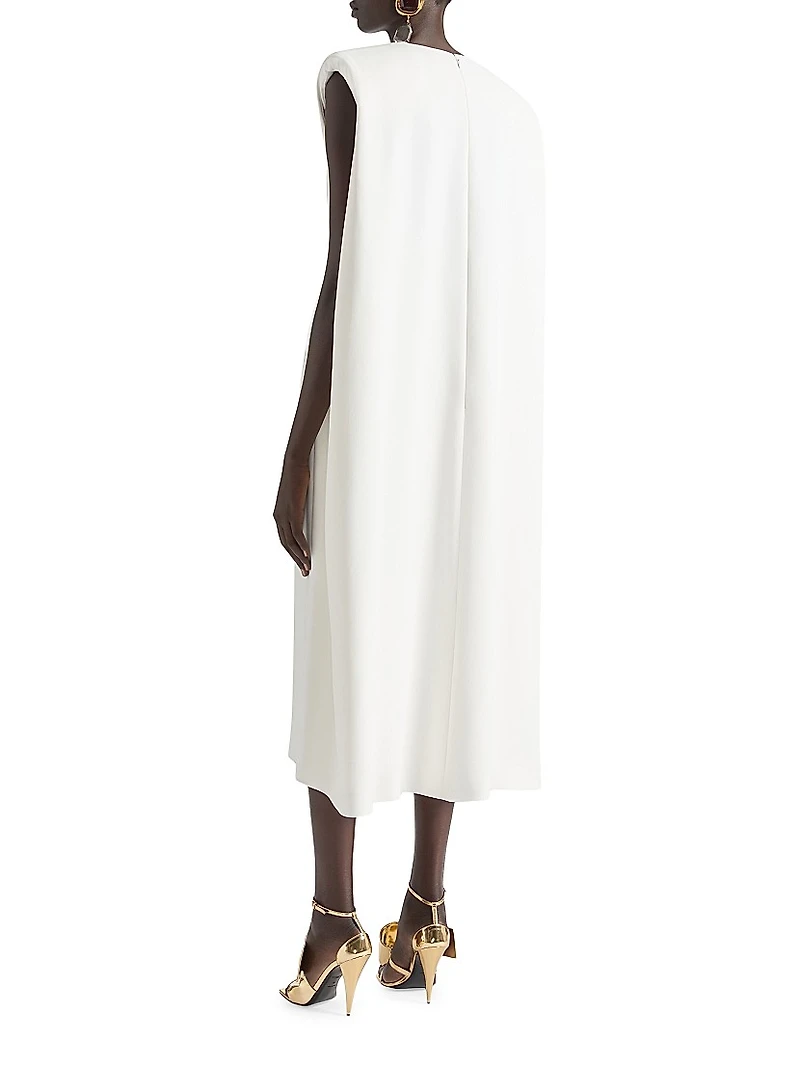 Dress with Cape