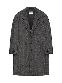 Coat Wool Herringbone