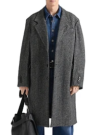 Coat Wool Herringbone
