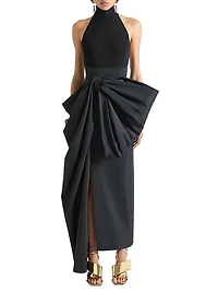 Knitted Top with Open Back