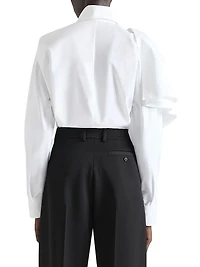 Shirt Poplin with Bow