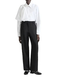 Shirt Poplin with Bow