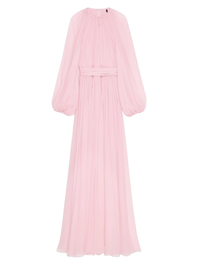 Evening Dress Silk Chiffon