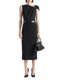 Dress with Draped Detail