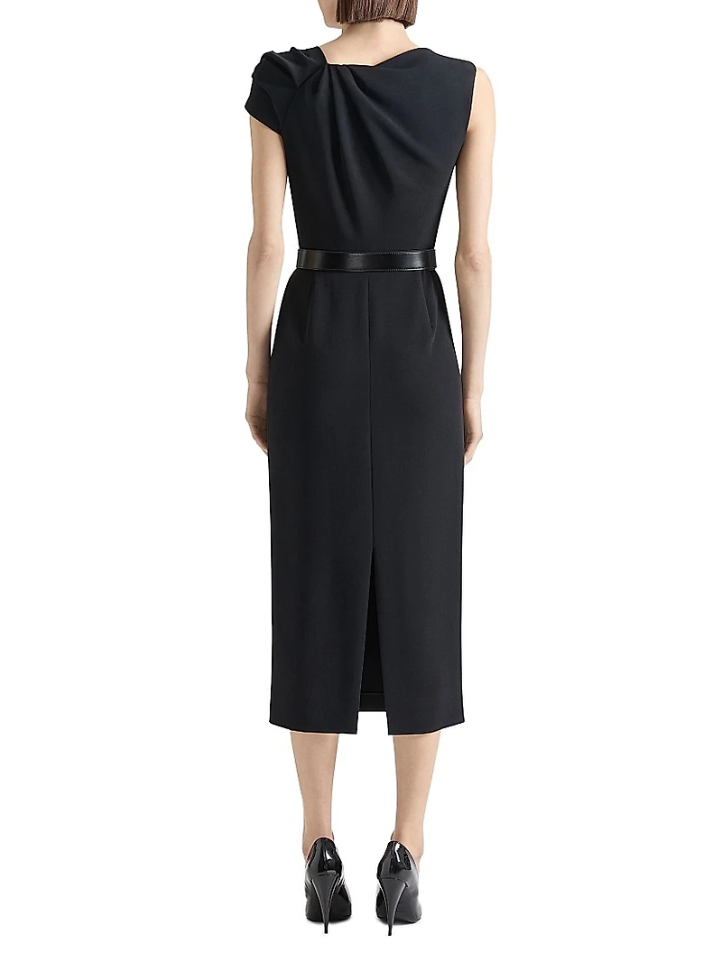 Dress with Draped Detail